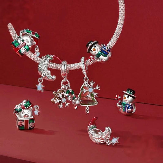 “Winter Bell” S925 Sterling Silver Christmas Charm Bead