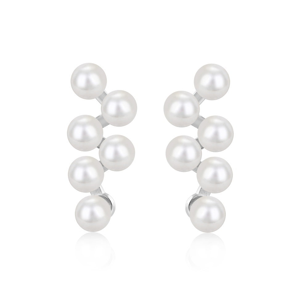 925 Sterling Silver Grape Pearl Stud Earrings – Pearl Vine