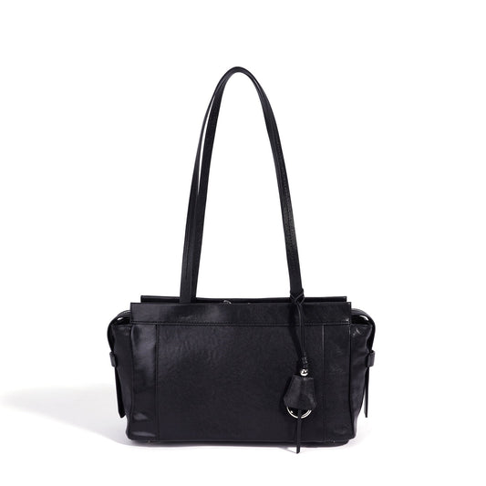 Women's Soft Cowhide Leather Shoulder Clutch Bag