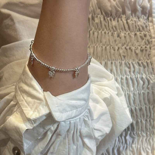 925 Sterling Silver Butterfly Necklace and Bracelet Set – Butterfly Muse