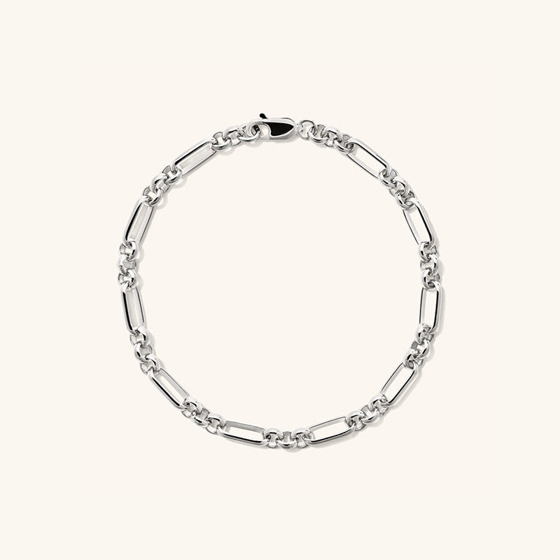 “Pinline” S925 Sterling Silver Minimalist Pin Bracelet