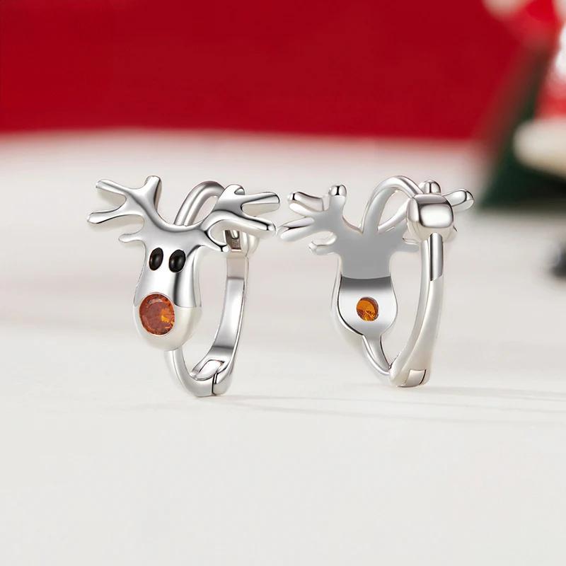 “Christmas Wonderland” S925 Sterling Silver Christmas Jewelry Set