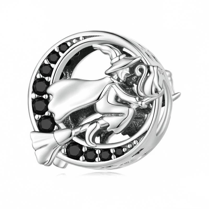“Dark Harvest” S925 Sterling Silver Halloween Bead Bracelet Set