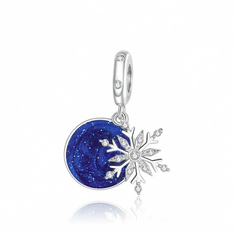 “Winter Charm” S925 Sterling Silver Christmas Charm Bead
