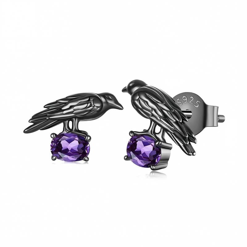 “Midnight Mischief” S925 Sterling Silver Halloween Earrings Collection