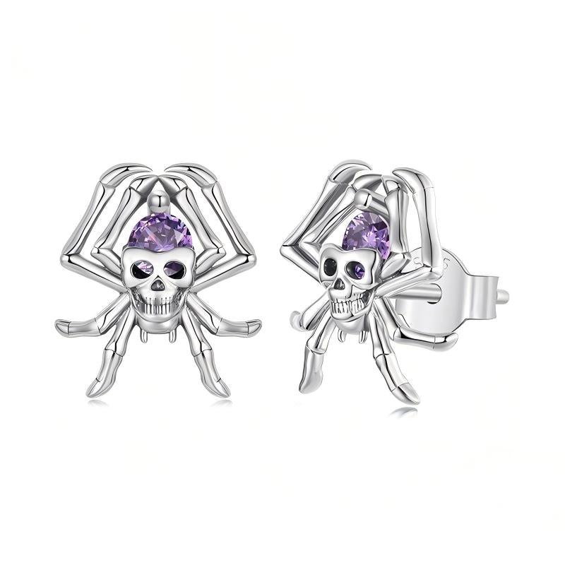 “Midnight Mischief” S925 Sterling Silver Halloween Earrings Collection