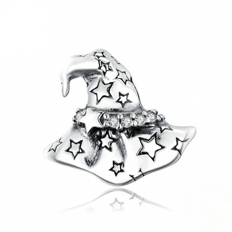 “Witch Hat” S925 Sterling Silver Halloween Bead