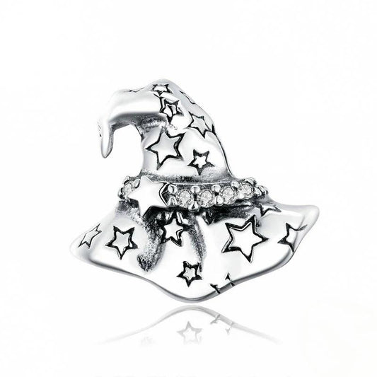 “Witch Hat” S925 Sterling Silver Halloween Bead