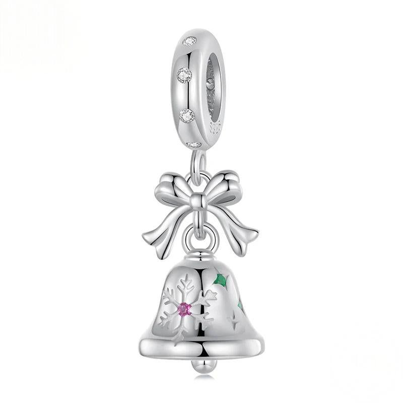 “Jingle Belle” S925 Sterling Silver Christmas Bell Charm Bead