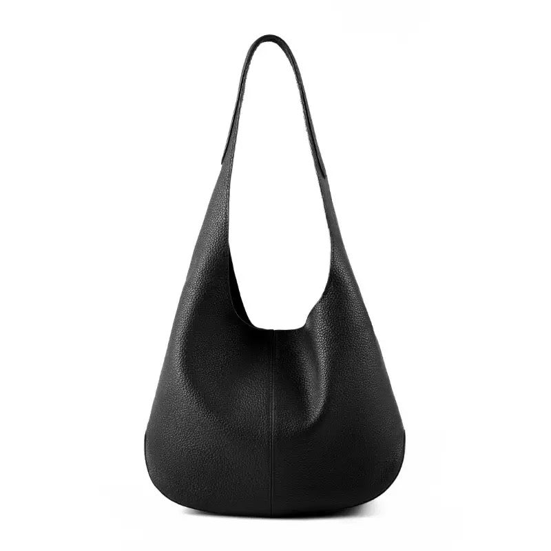 Women's Genuine Leather Soft Hobo Shoulder Tote Bag