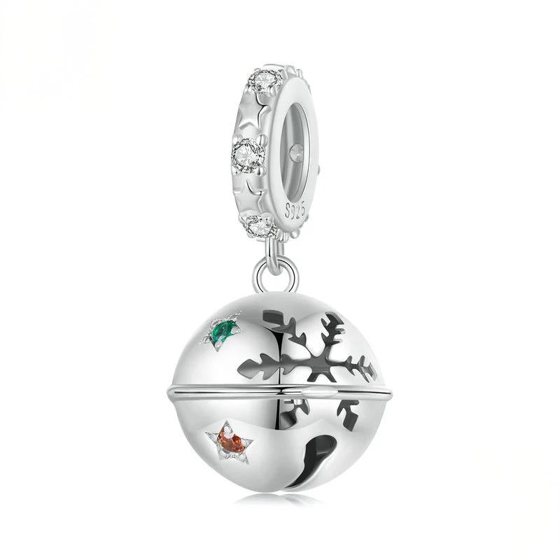 “Winter Bell” S925 Sterling Silver Christmas Charm Bead