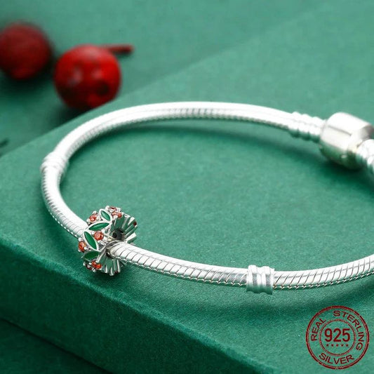 “Christmas Keepsakes” S925 Sterling Silver Christmas Charm Bead