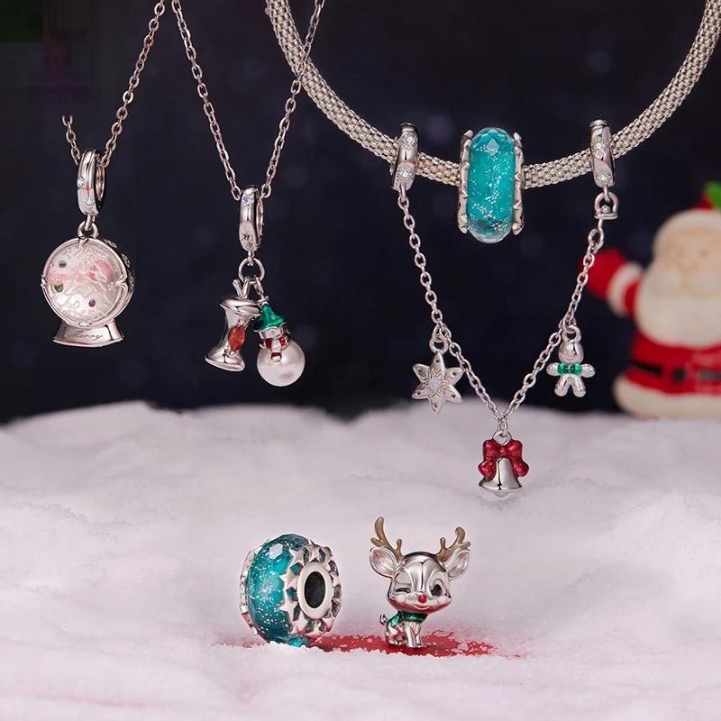 “Winter Bell” S925 Sterling Silver Christmas Charm Bead