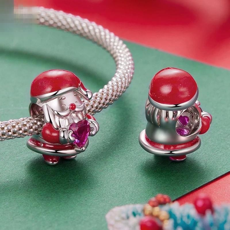 “Christmas Magic” S925 Sterling Silver Christmas Charm Bead