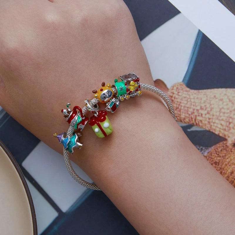 “Christmas Keepsakes” S925 Sterling Silver Christmas Charm Beads