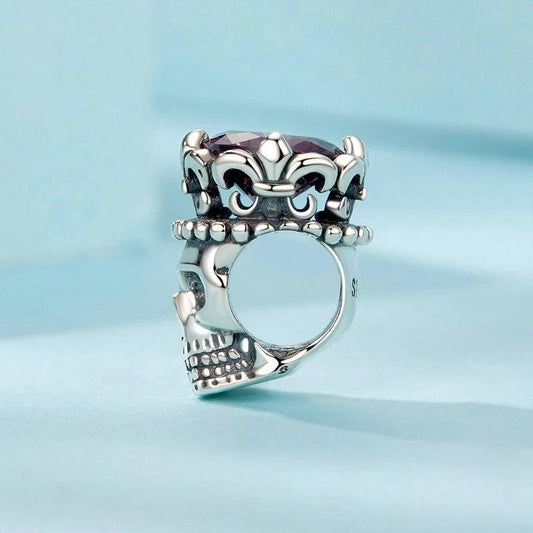 Pumpkin Skull S925 Sterling Silver Halloween Bead