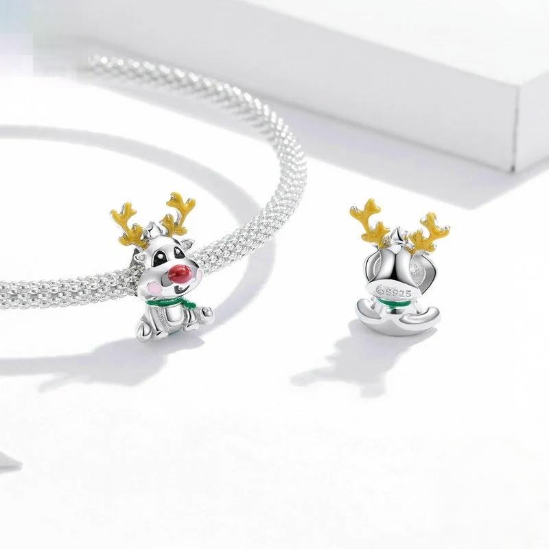 “Winter Charm” S925 Sterling Silver Christmas Charm Bead