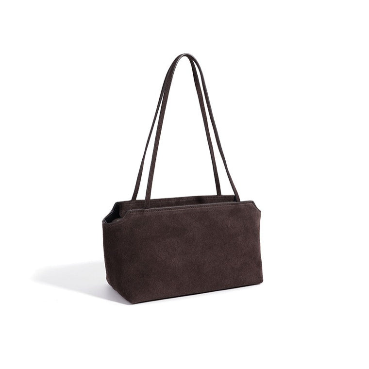 Women's Genuine Suede Leather Mini Shoulder Bag