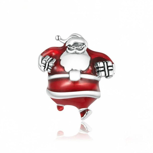 “Christmas Joy” S925 Sterling Silver Christmas Loose Charm Bead