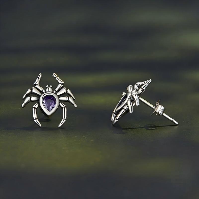 “Midnight Mischief” S925 Sterling Silver Halloween Earrings Collection