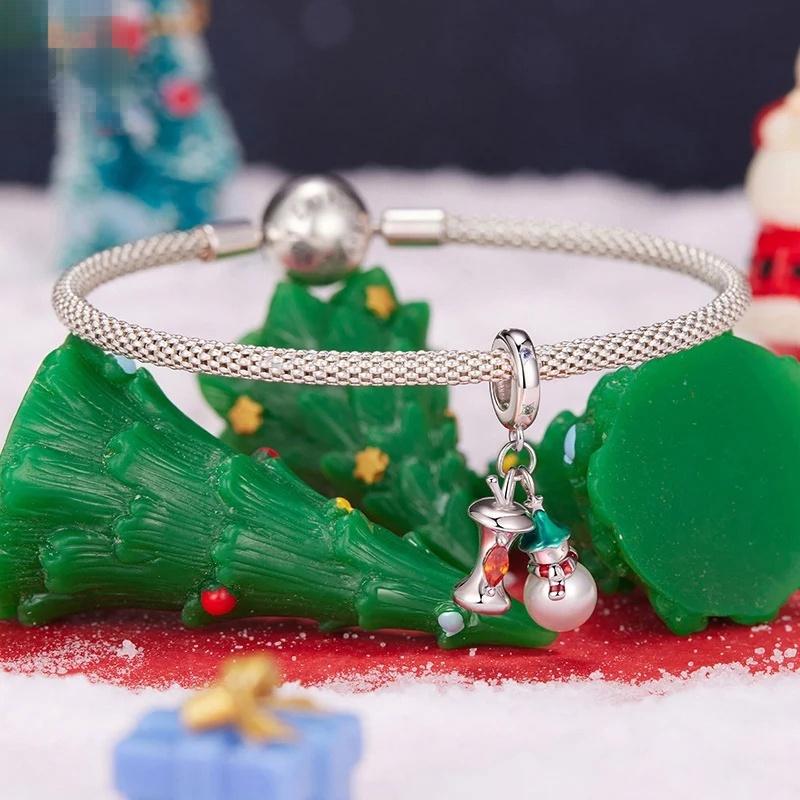 “Christmas Story” S925 Sterling Silver Christmas Charm Bead