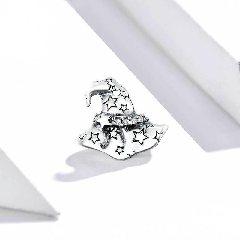 “Witch Hat” S925 Sterling Silver Halloween Bead
