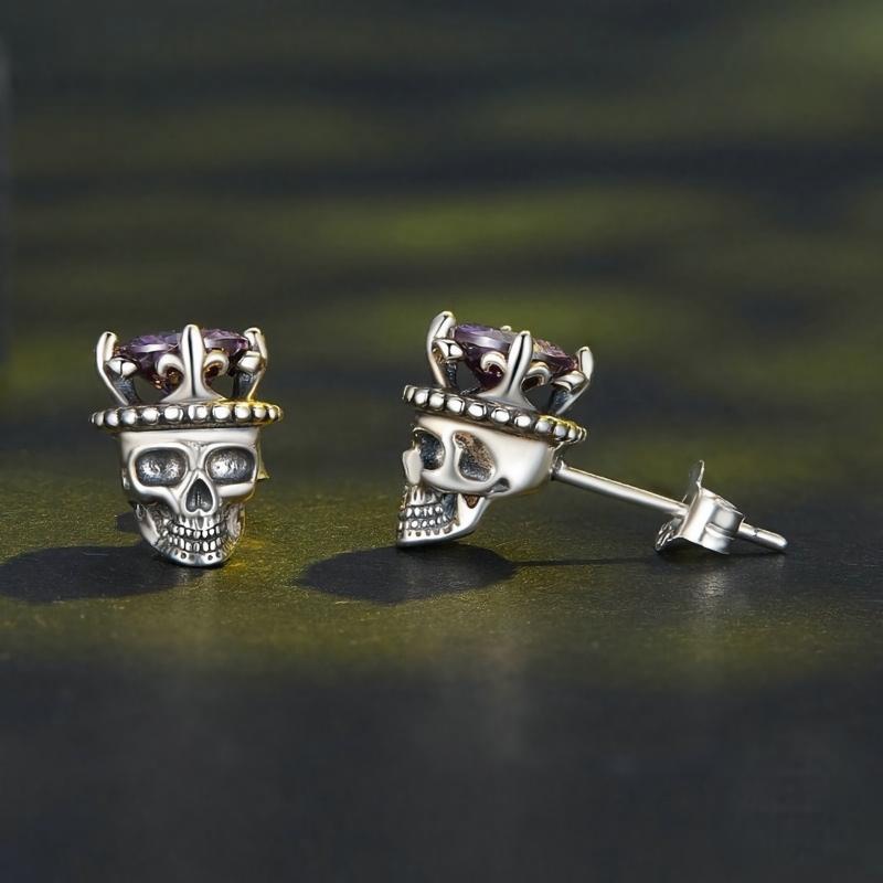 “Midnight Mischief” S925 Sterling Silver Halloween Earrings Collection