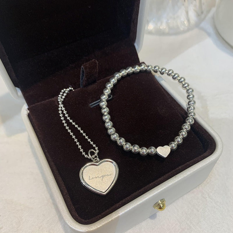 “Rainbow Smile” S925 Sterling Silver Rainbow Smile Beaded Bracelet