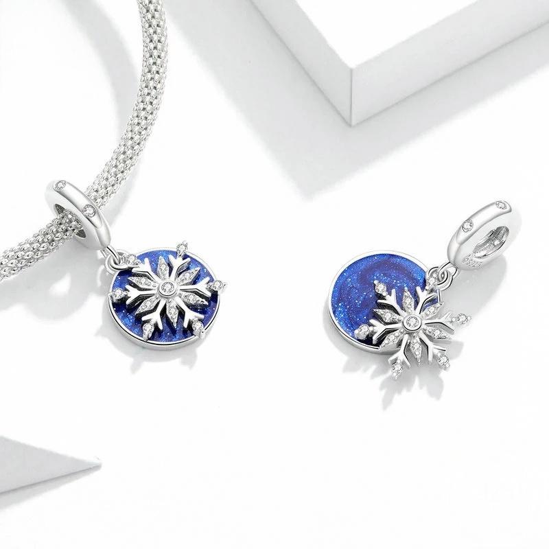 “Winter Charm” S925 Sterling Silver Christmas Charm Bead