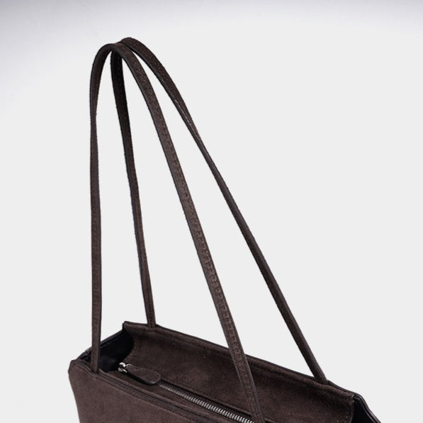 Women's Genuine Suede Leather Mini Shoulder Bag