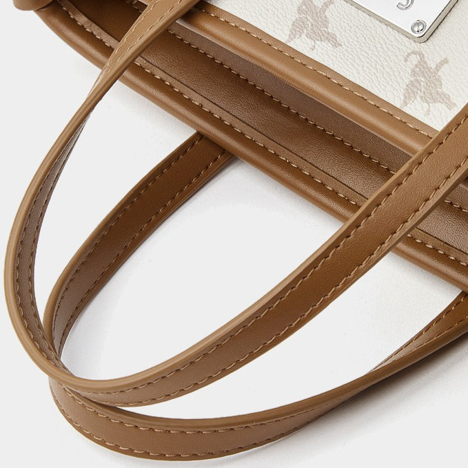 Women's Flying Elephant Monogram Mini Tote with Convertible Strap