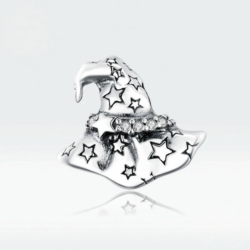 “Witch Hat” S925 Sterling Silver Halloween Bead