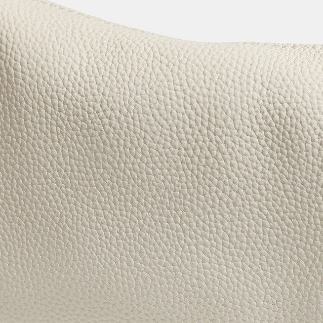 Women's Pebbled Cowhide Foldover Crossbody Clutch Bag