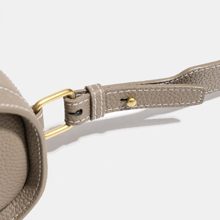 Women's Pebbled Cowhide Slouch Boston Shoulder Bag
