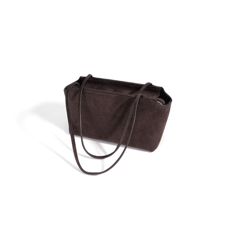 Women's Genuine Suede Leather Mini Shoulder Bag
