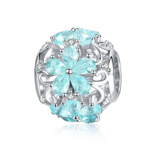 “Snowflake Collection” S925 Sterling Silver Winter Charm Bead