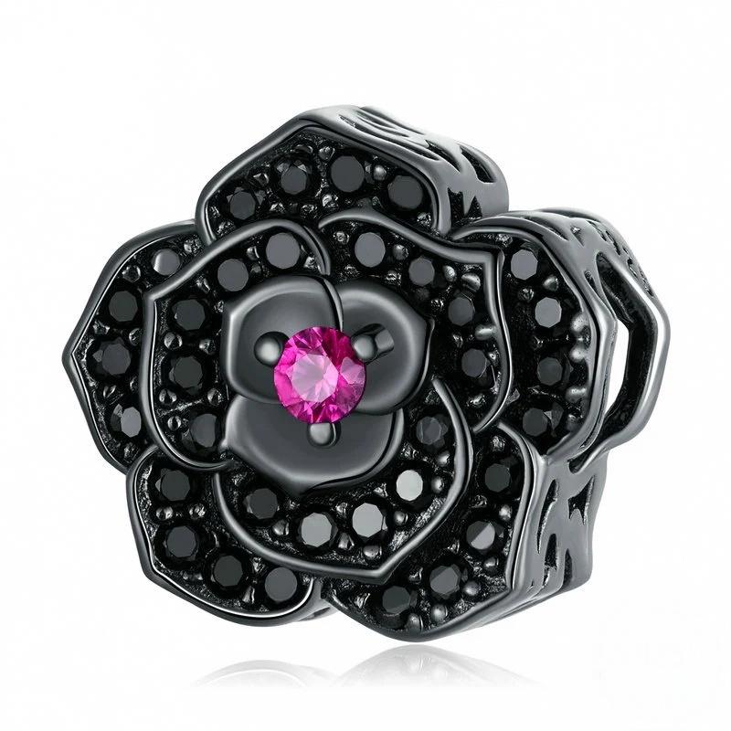“Gothic Harvest” S925 Sterling Silver Halloween Bead Bracelet Set