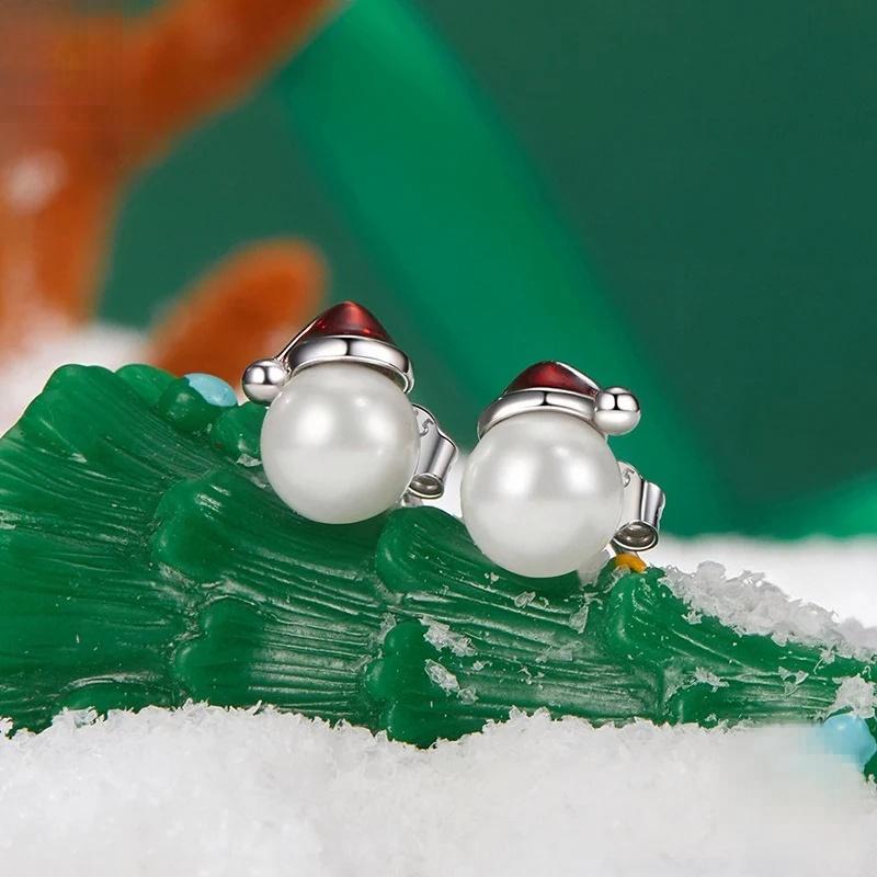 “Christmas Wonderland” S925 Sterling Silver Christmas Jewelry Set