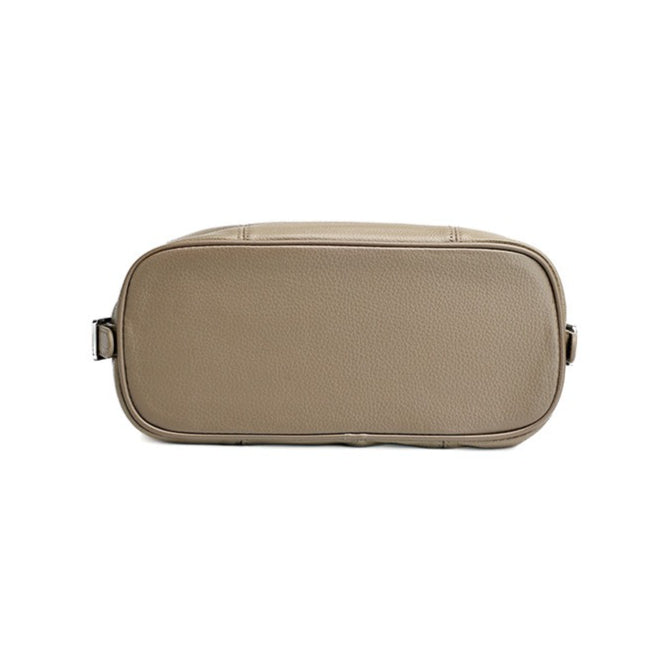 Women's Pebbled Cowhide Pillow Clutch Bag with Adjustable Strap