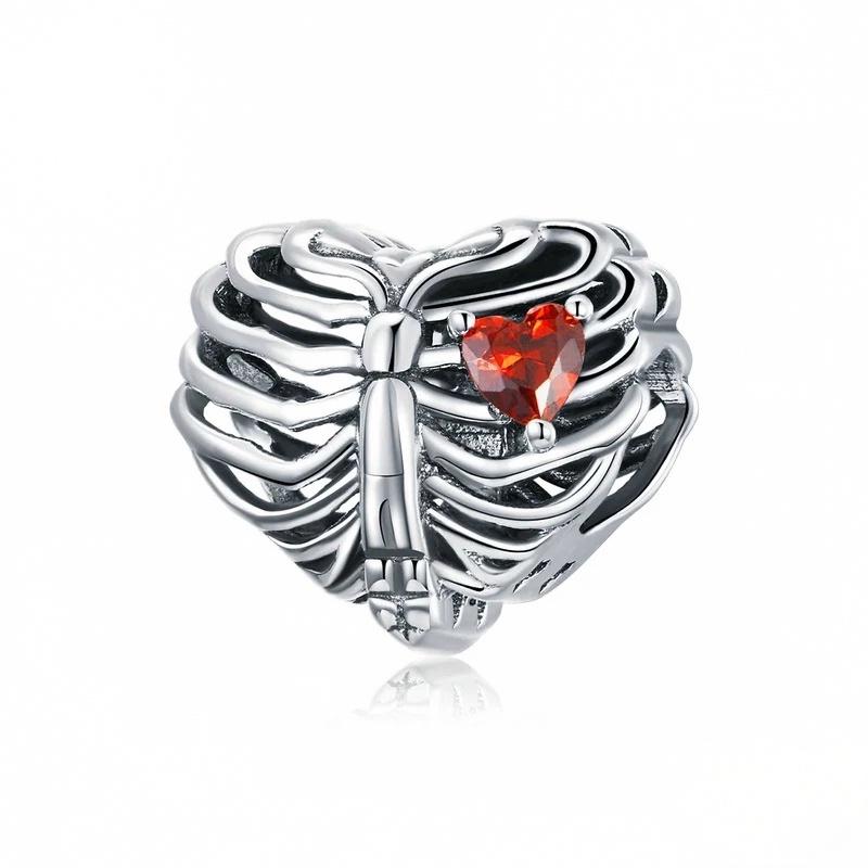 “Dark Harvest” S925 Sterling Silver Halloween Bead Bracelet Set
