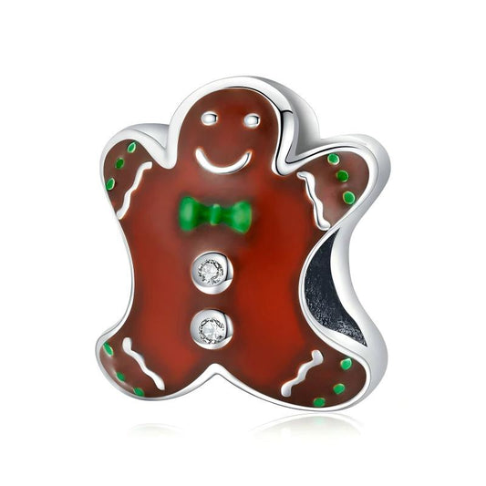 “Christmas Whimsy” S925 Sterling Silver Christmas Character Charm Beads