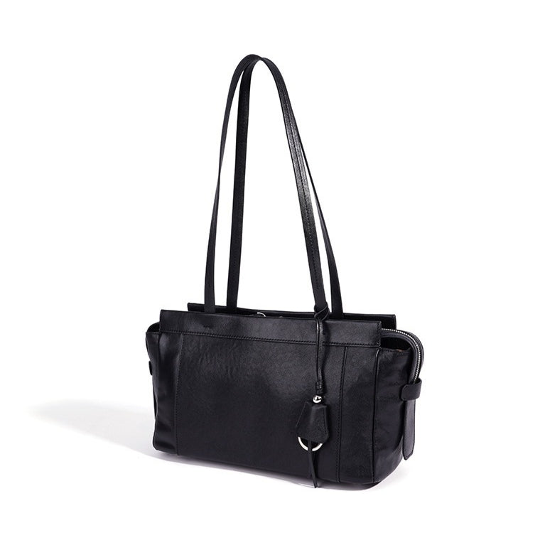 Women's Soft Cowhide Leather Shoulder Clutch Bag