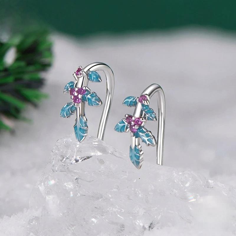 “Christmas Wonderland” S925 Sterling Silver Christmas Jewelry Set