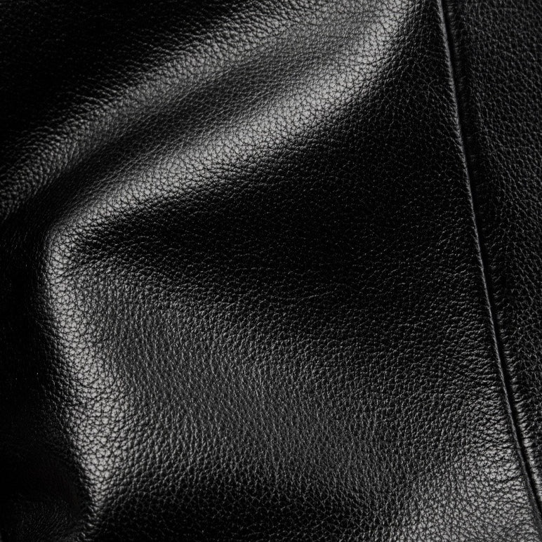 Women's Pebbled Cowhide Flap Backpack with Multiple Pockets