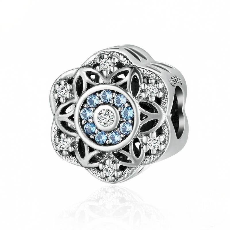 “Snowflake Collection” S925 Sterling Silver Winter Charm Bead
