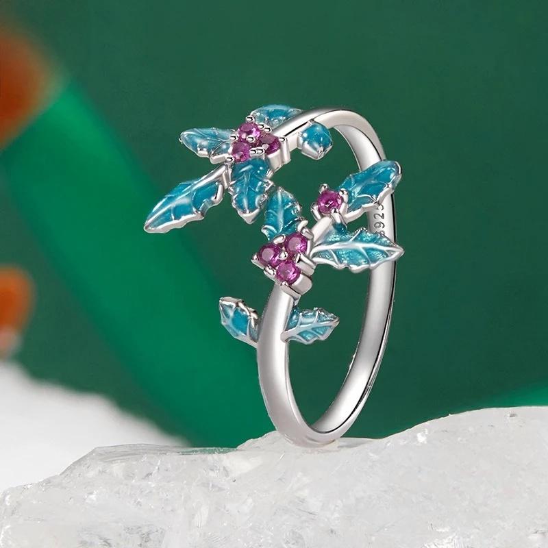 “Christmas Wonderland” S925 Sterling Silver Christmas Jewelry Set