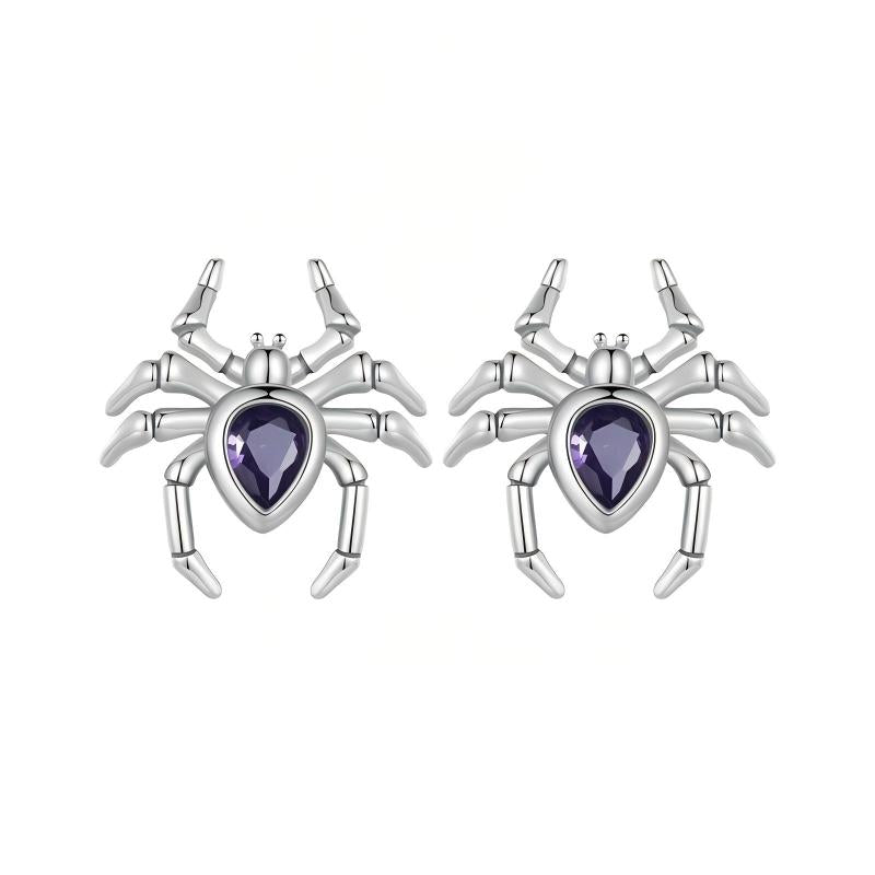 “Midnight Mischief” S925 Sterling Silver Halloween Earrings Collection