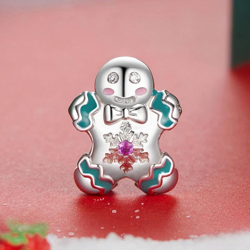 “Holiday Charm Parade” S925 Sterling Silver Christmas Charm Beads