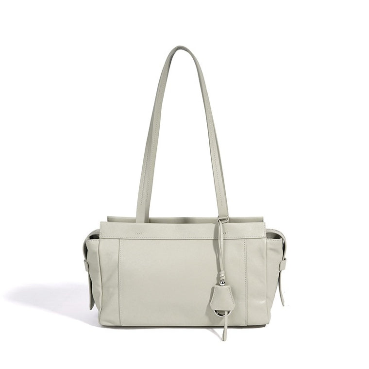 Women's Soft Cowhide Leather Shoulder Clutch Bag
