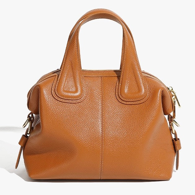 Women's Genuine Leather Soft Boston Shoulder Crossbody Bag